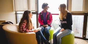 A student at UB, one of the best human services degree programs in connecticut